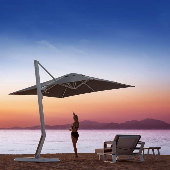 95411890 Parasol Wing Grijs 6hr