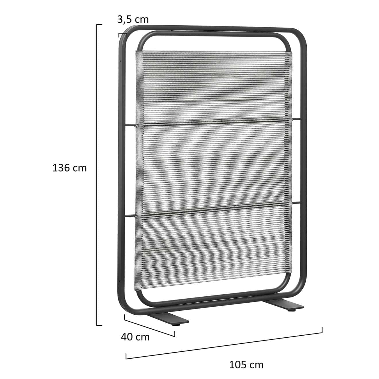 95417010 Yihe Garden Screen Afmeting