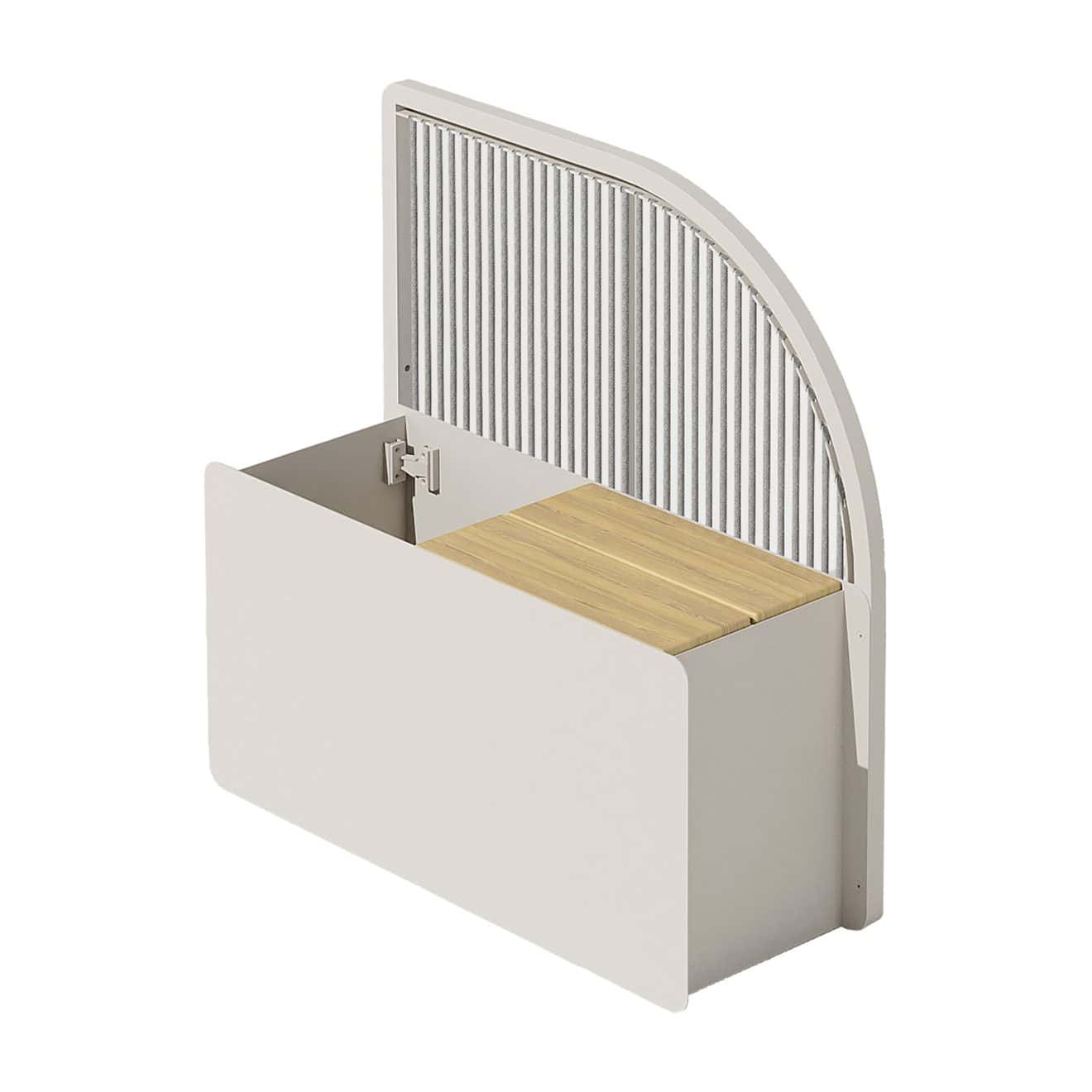 95418450 Lilia Planter Taupe 1hr