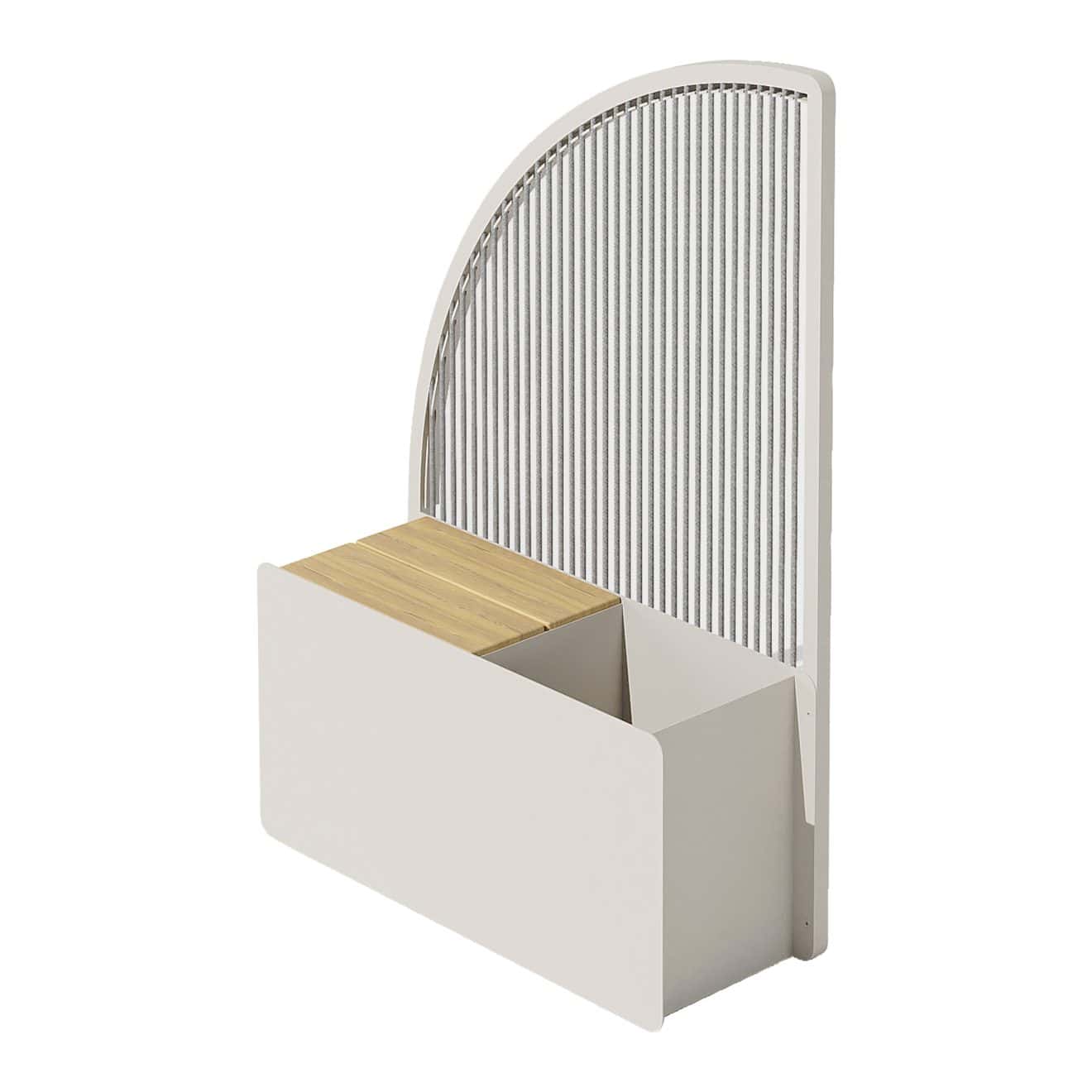 95418470 Lilia Planter Taupe 1hr