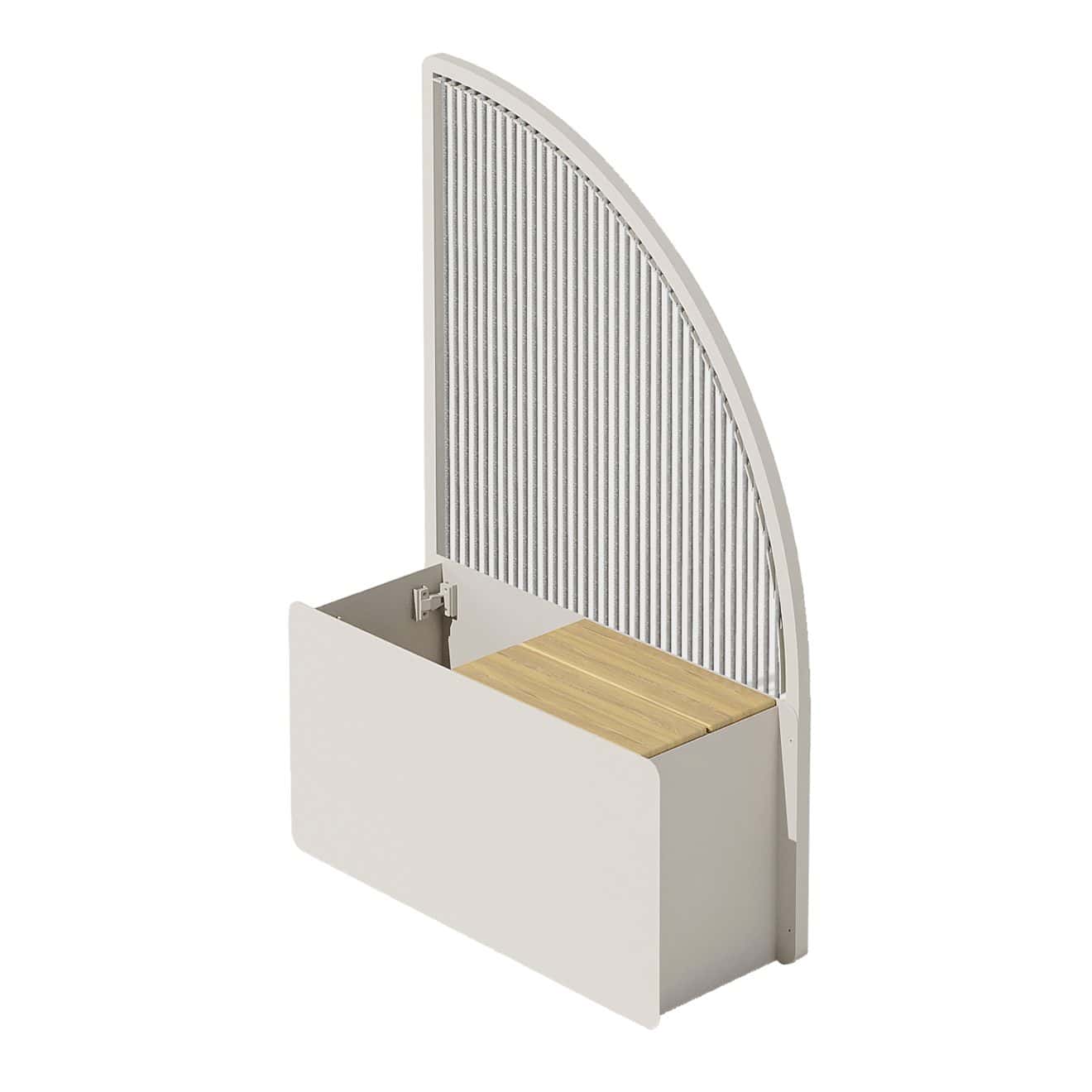 95418480 Lilia Planter Taupe 1hr