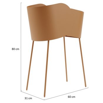 96919760 Plume Plantenhouder Oranje Afmeting