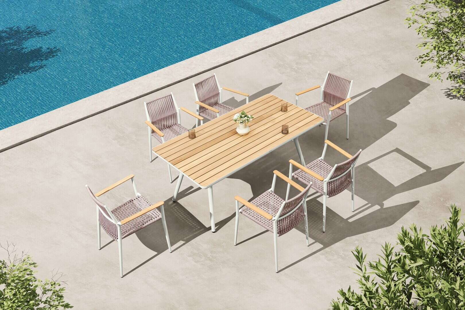 Bali dining chairs by Higold - atmopshere 1
