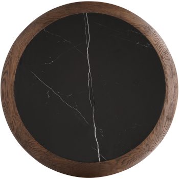96323030 Romeo Eiken Blad ø70cm Zwart Marmer 1hr