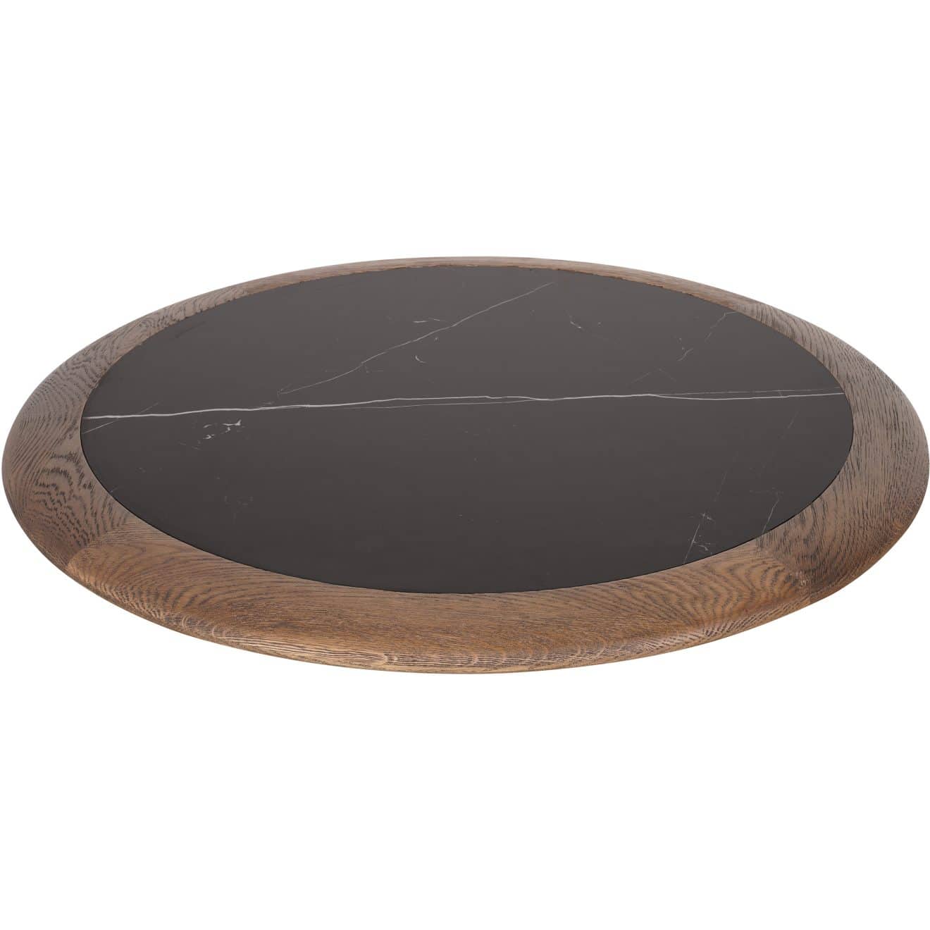 96323030 Romeo Eiken Blad ø70cm Zwart Marmer 2hr