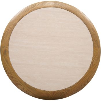96323050 Romeo Eiken Blad ø70cm Creme Marmer 1hr