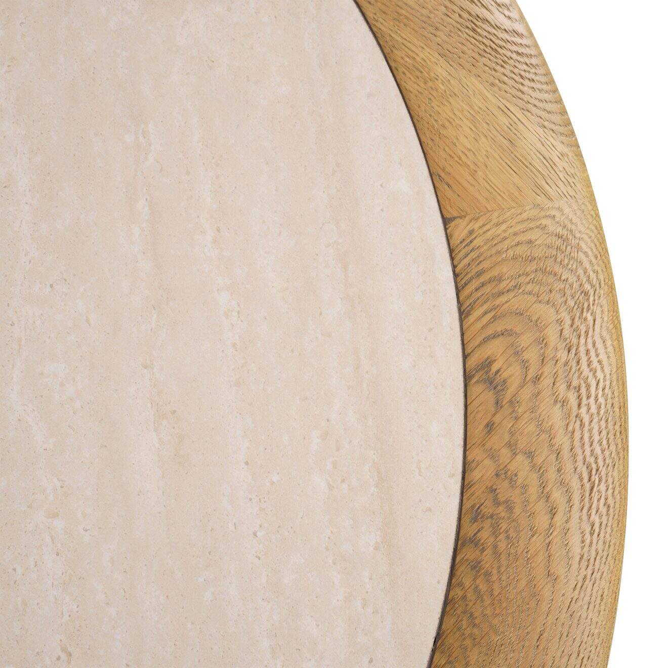 96323050 Romeo Eiken Blad ø70cm Creme Marmer 4hr