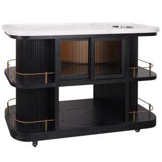 95100250 Valentino Trolley Black Oak Epoxy Marb 1hr