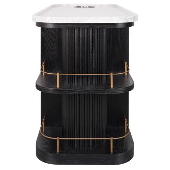 95100250 Valentino Trolley Black Oak Epoxy Marb 3hr