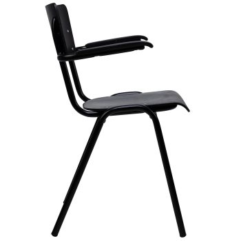 96000770 Skool Armstoel Zwart 3hr