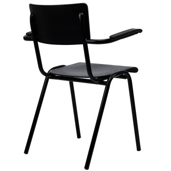 96000770 Skool Armstoel Zwart 4hr