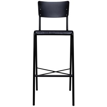 96206230 Skool Barkruk Zwart 2hr