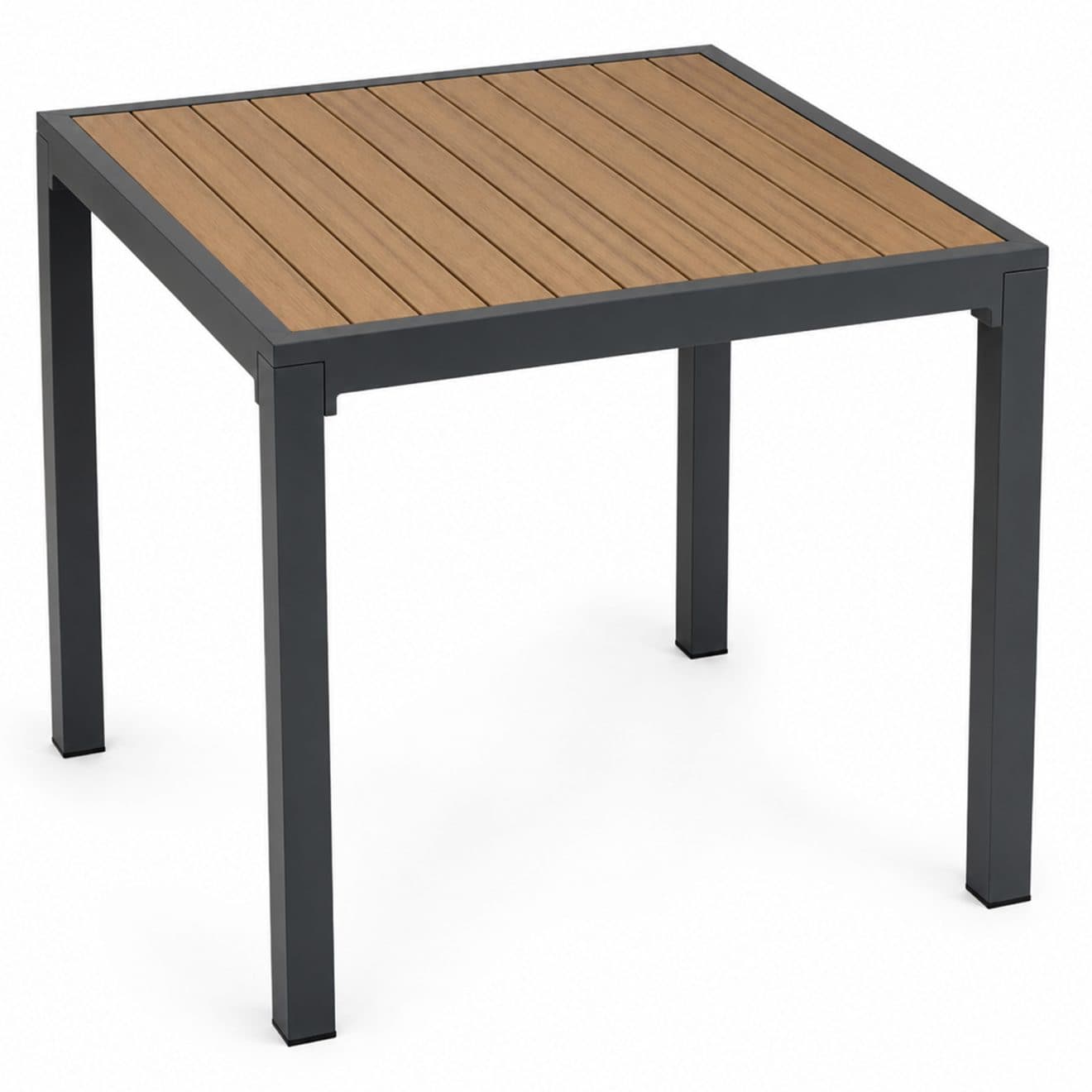 96920810 Marlon Tafel 80x80 Zwart Woodlook 1 Web