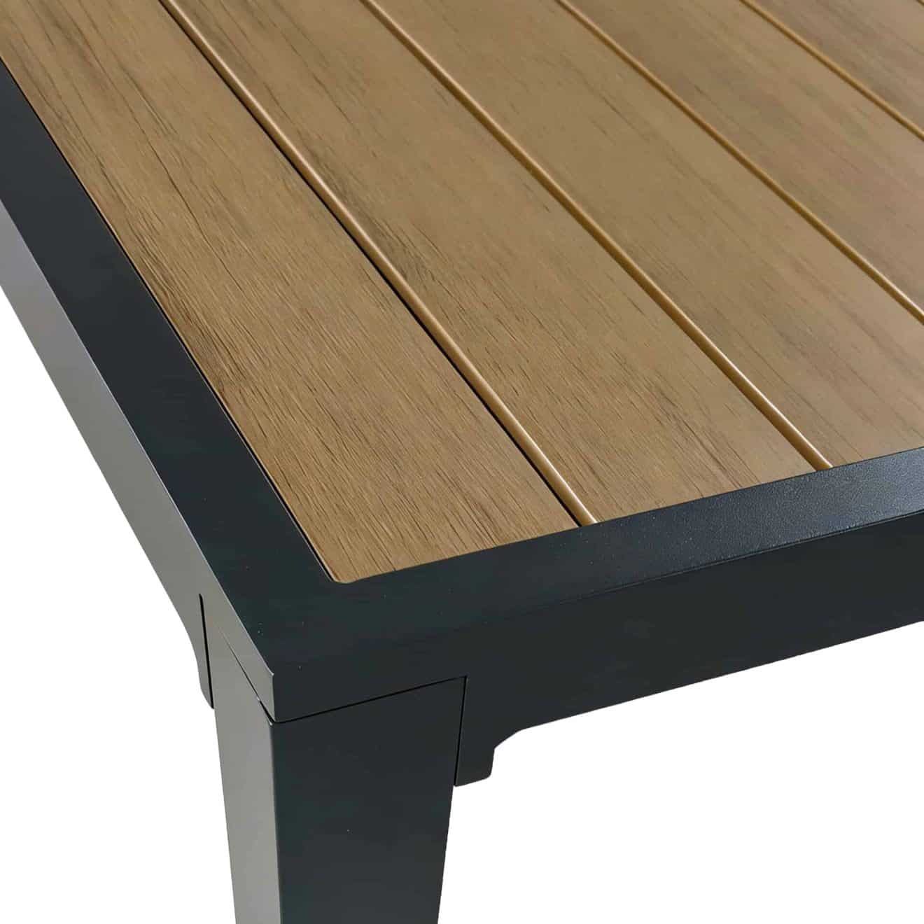 96920810 Marlon Tafel 80x80 Zwart Woodlook 3hr Web