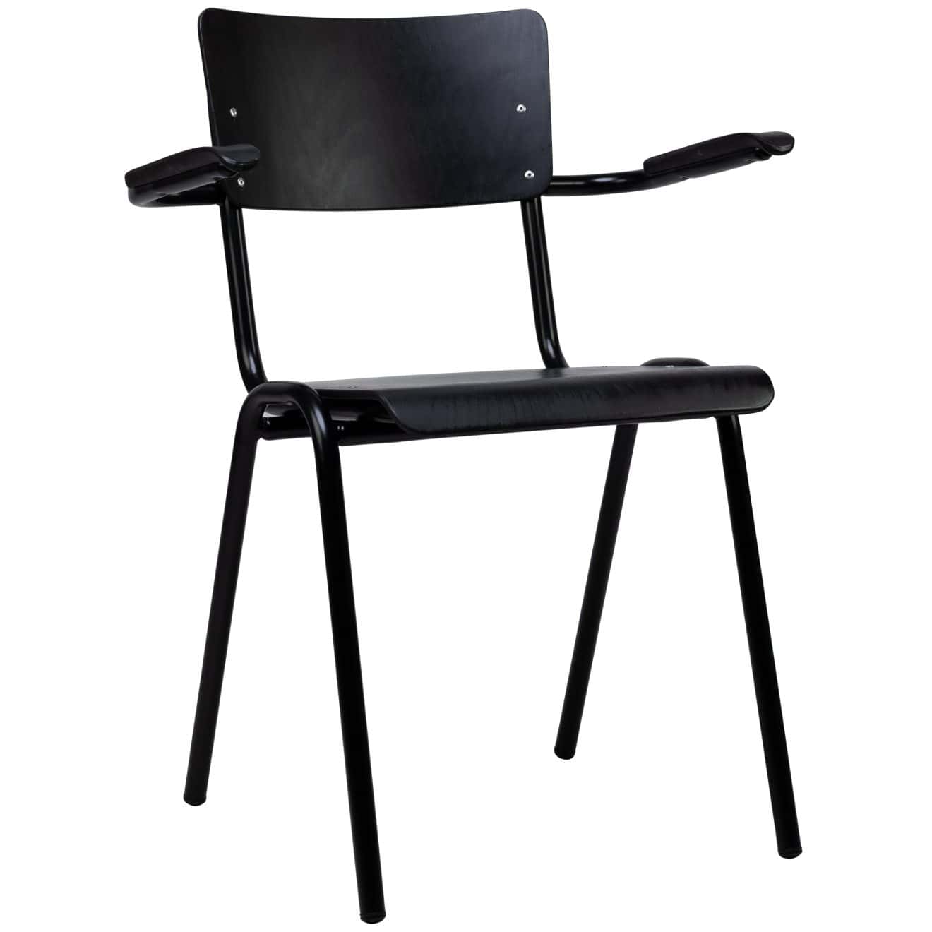 96000770 Skool Armstoel Zwart 1hr