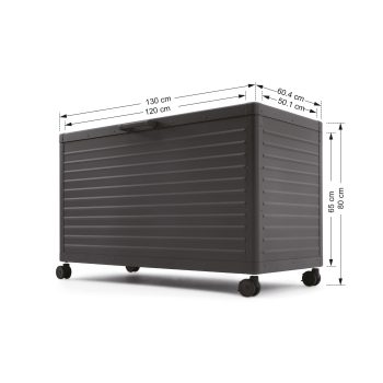 96920160 Trevor Storage Box Black Small 3hr