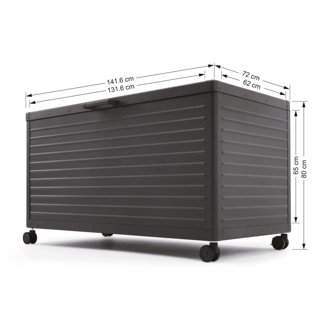 96920180 Trevor Storage Box Black Medium 3hr