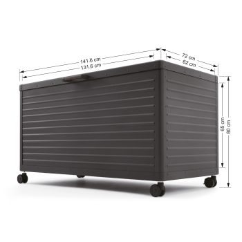 96920180 Trevor Storage Box Black Medium 3hr