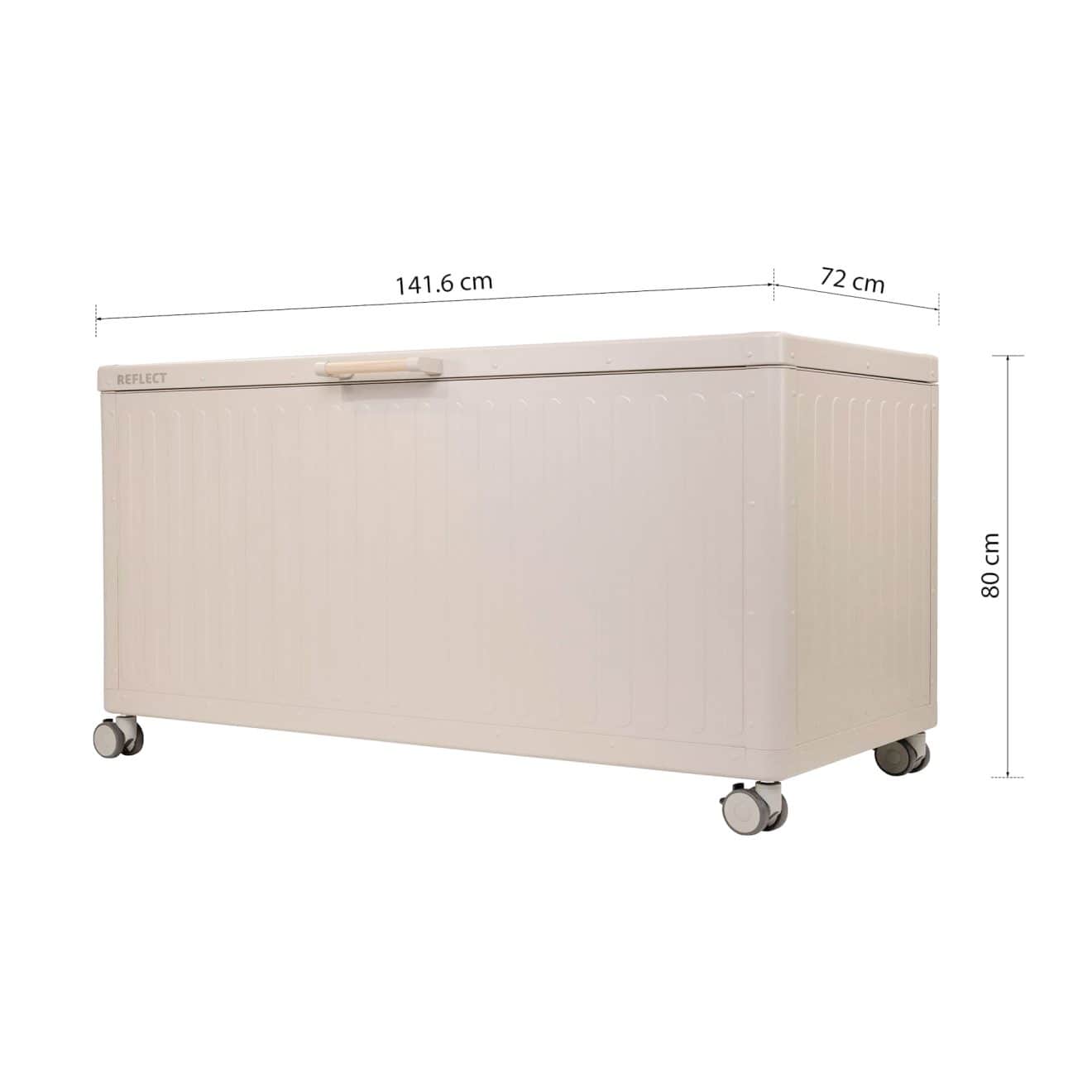 96920190 Trevor Storage Box Medium Beige Afmetingenhr