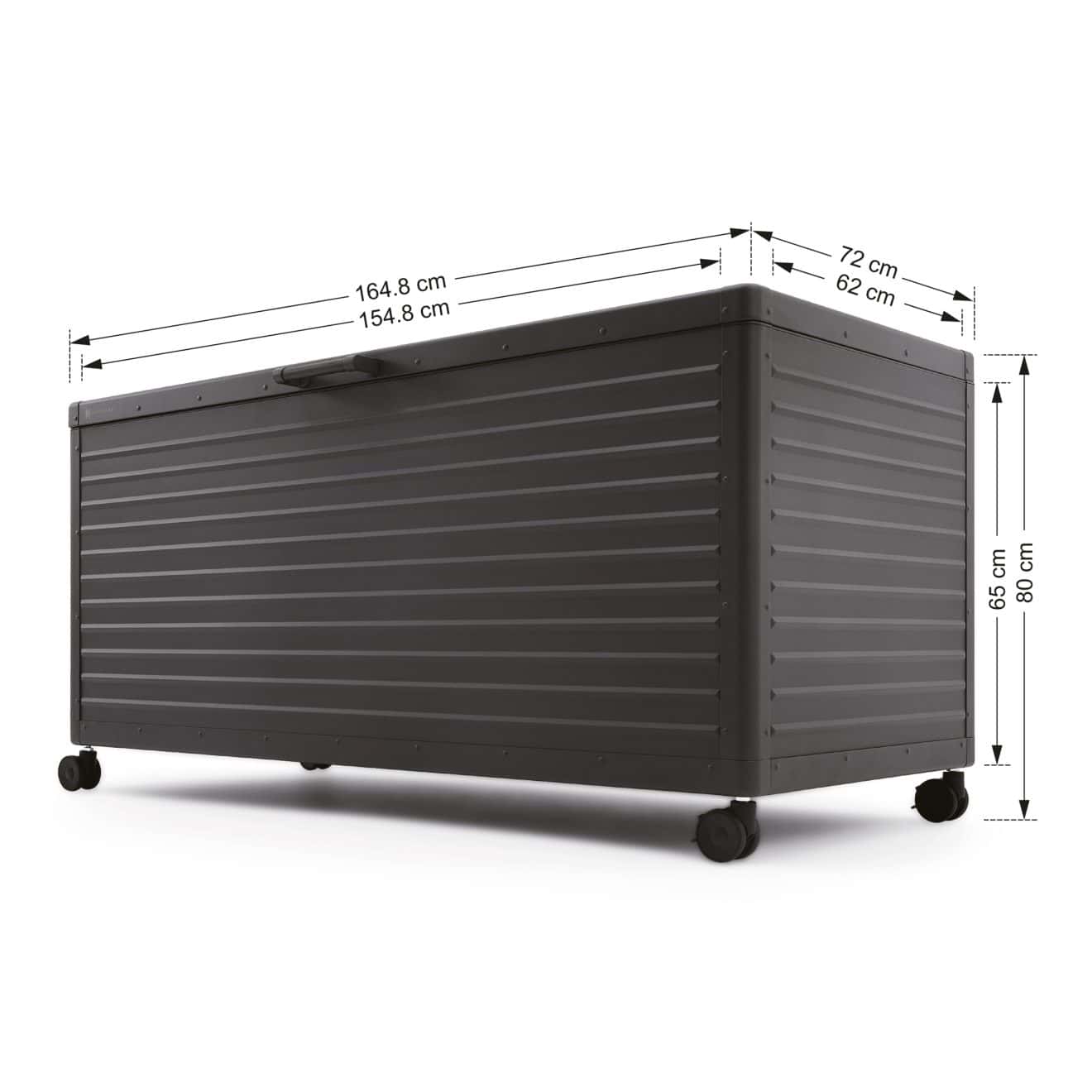 96920200 Trevor Storage Box Black Large 3hr