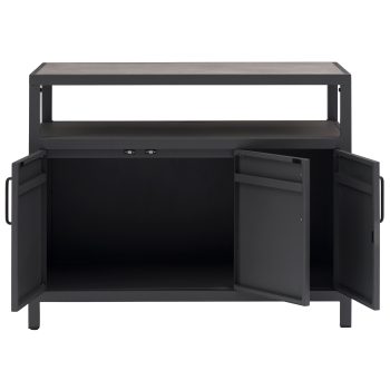 96920830 Brent Outdoor Opbergkast Antraciet 2hr