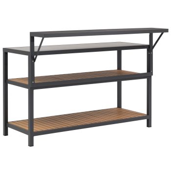 96920850 Brent Outdoor Afzetplank Antraciet 2hr