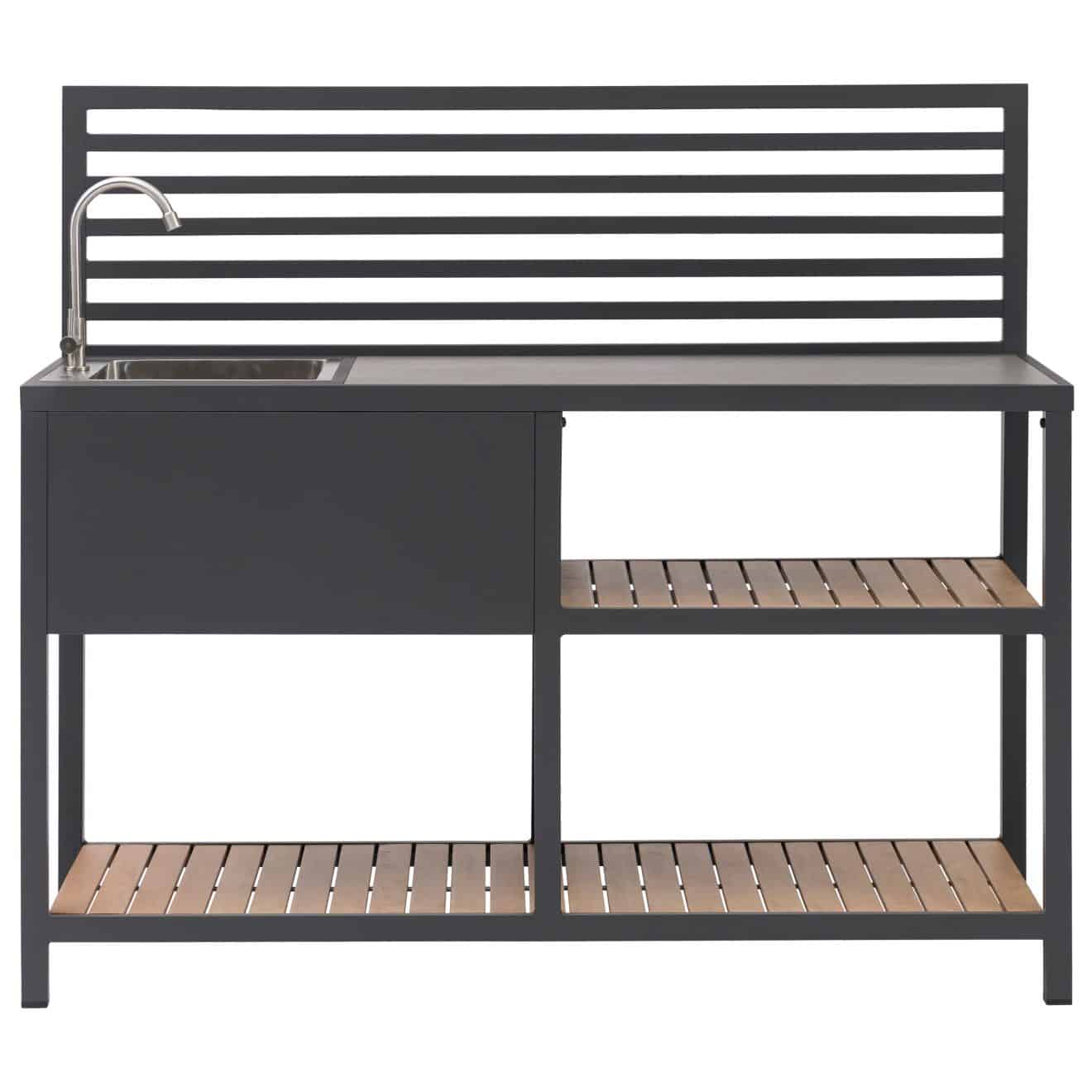96920870 Brent Outdoor Achterpaneel Antraciet 2hr
