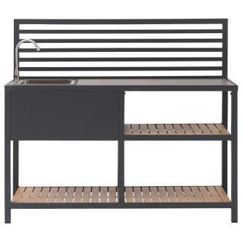 96920870 Brent Outdoor Achterpaneel Antraciet 2hr
