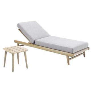 95419400 Leo Sunlounger Wit 1