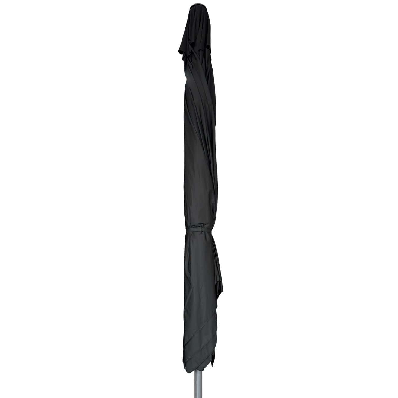 96920670 Parasol Karin2.0 500x500 Zwart Antraciet 2.1hr