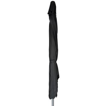 96920670 Parasol Karin2.0 500x500 Zwart Antraciet 2.1hr