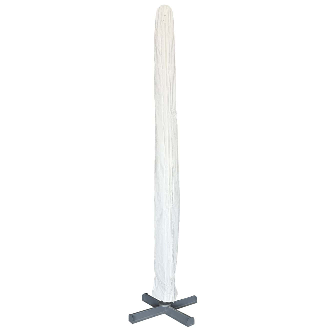 96920670 Parasol Karin2.0 500x500 Zwart Antraciet 3hr