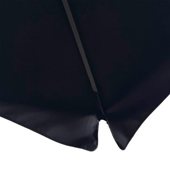 96920670 Parasol Karin2.0 500x500 Zwart Antraciet 5hr