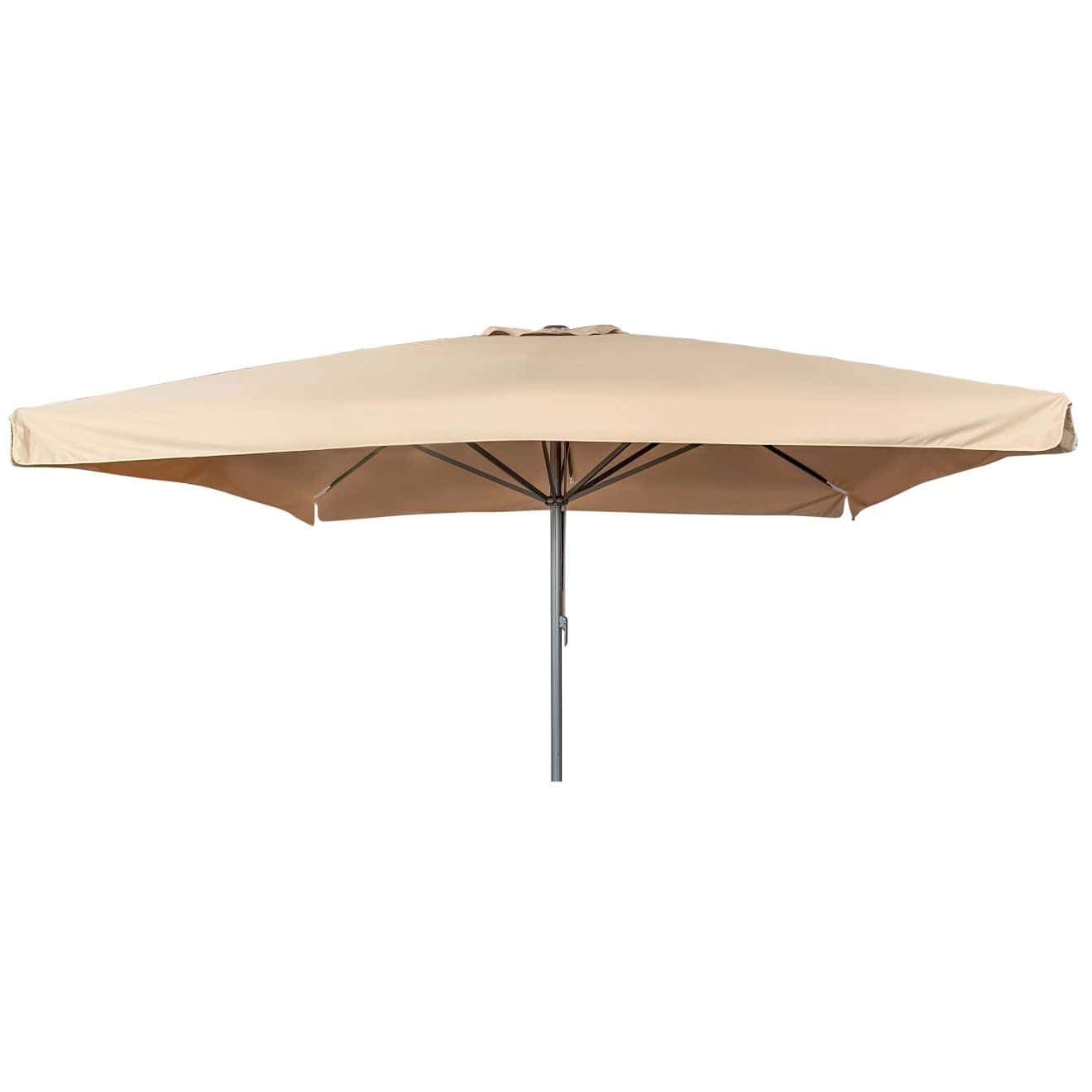 96920680 Parasol Karin2.0 500x500 Ecru Antraciet 1.1hr