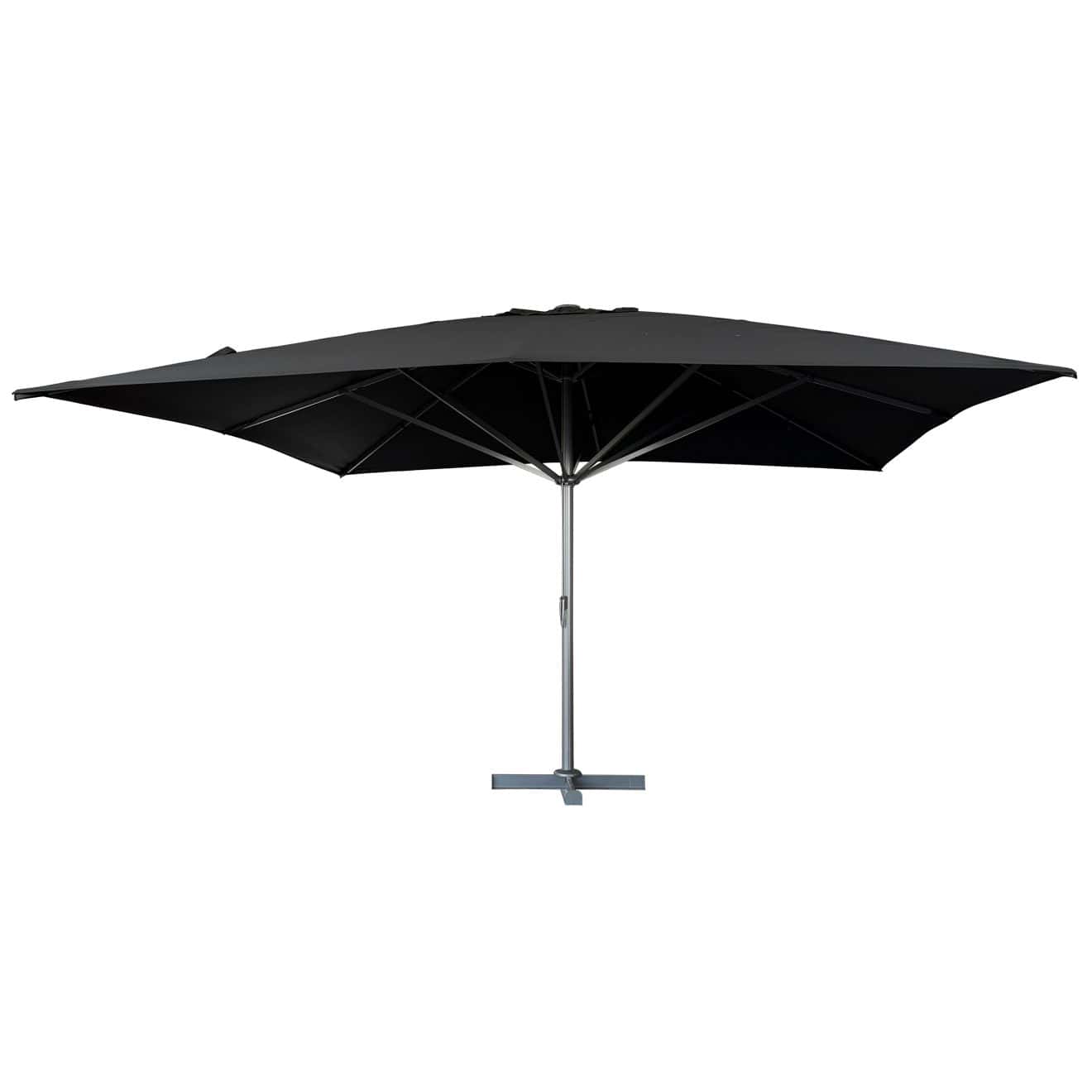 96920730 Parasol Liva2.0 500x500 Zwart Antraciet 1.1hr