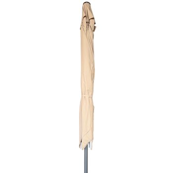 96920740 Parasol Liva2.0 500x500 Ecru Antraciet 2.1