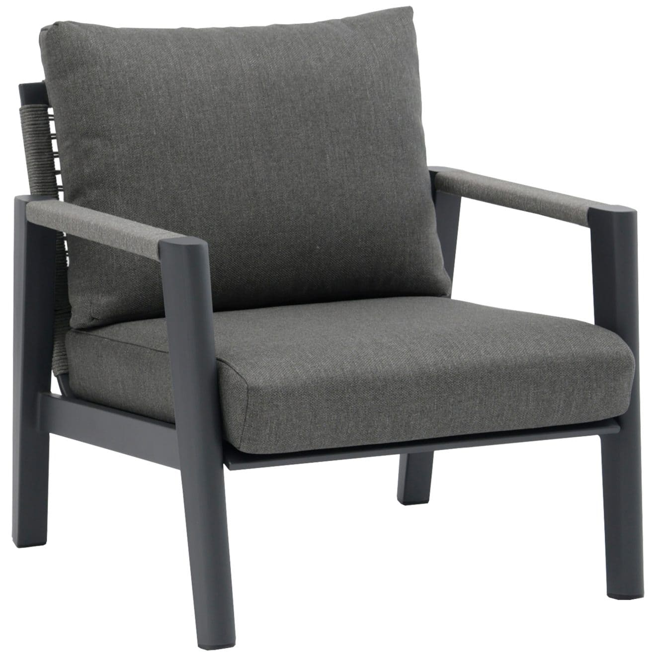 96920950 Loungestoel Hana Antraciet 1hr