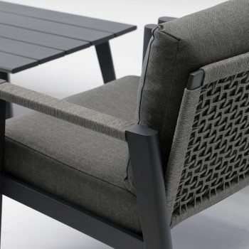 96920950 Loungestoel Hana Antraciet 7hr