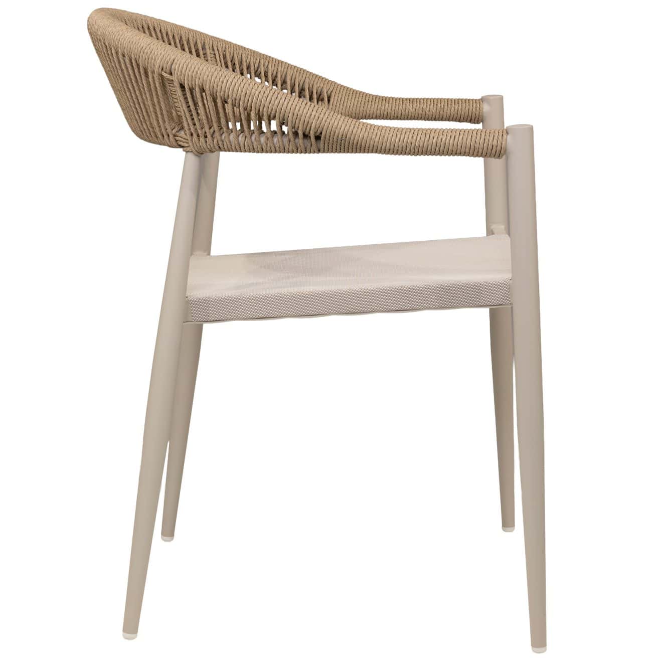 96921330 Jonah Terrasstoel Textileen Beige Zand 3hr