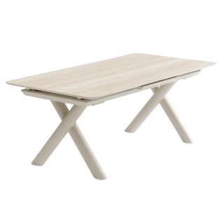 96921400 Belliami Tafel Uitschuifbaar 200:260x100cm Zand 1hr