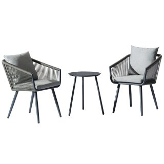 96922330 Ayana Loungeset 3pcs Antraciet 1hr