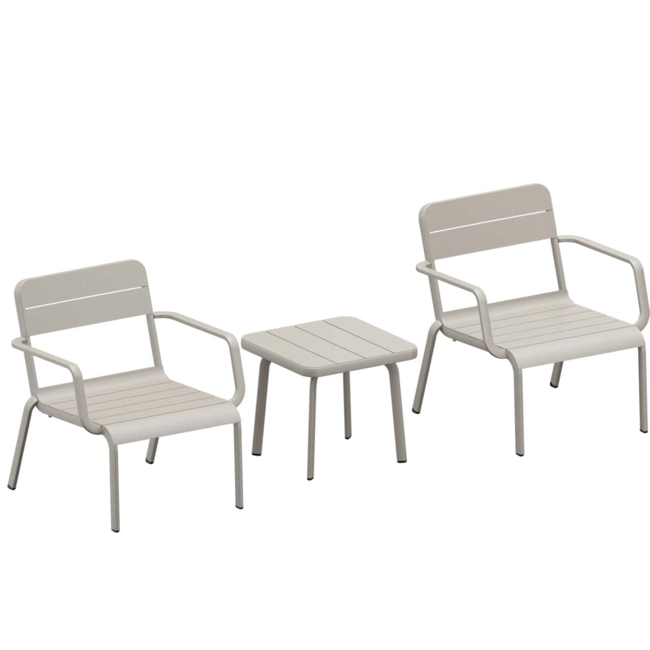 95419370 Terrasset Grijs Joy Set