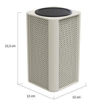 95419480 Luna Lamp Vierkant Taupe Afmeting