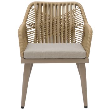96922160 Vaskin Terrasstoel Champagne 2hr