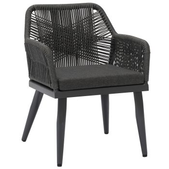96922170 Vaskin Terrasstoel Antraciet 1hr