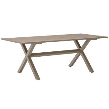 96922210 Vaskin Terrastafel 205x98cm Champagne 1hr