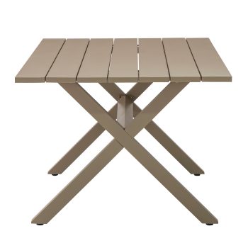 96922210 Vaskin Terrastafel 205x98cm Champagne 3hr