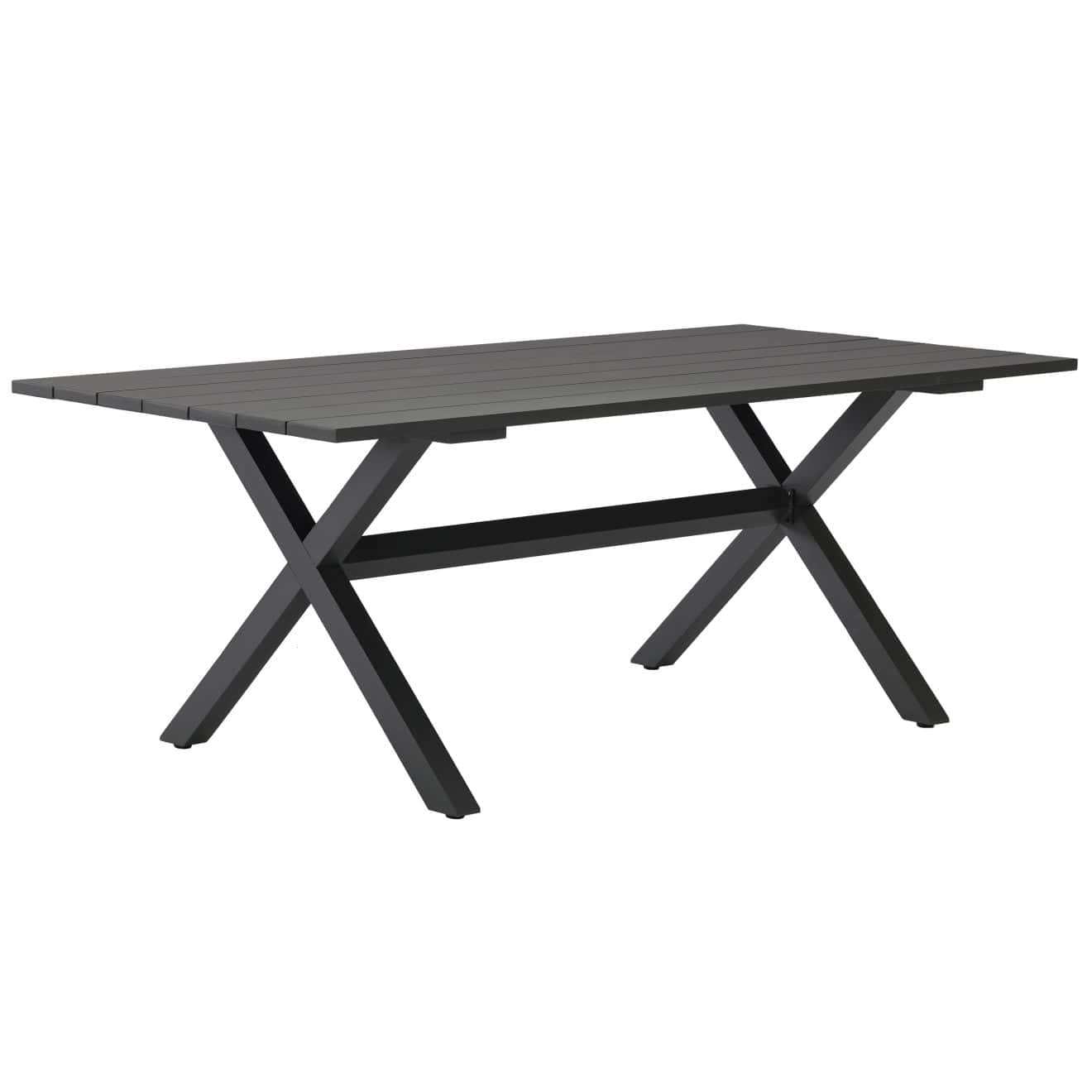 96922220 Vaskin Terrastafel 205x98cm Antraciet 1hr