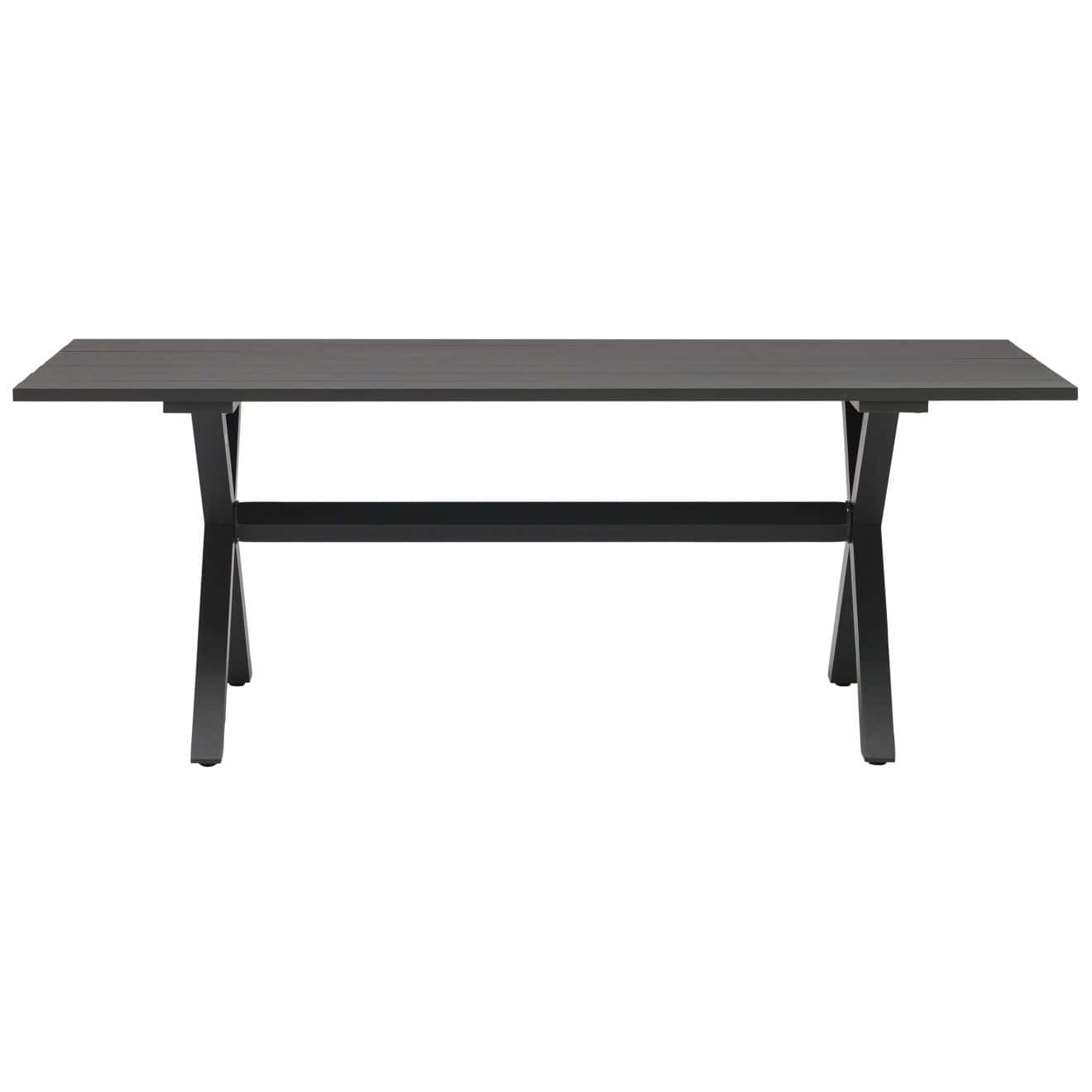 96922220 Vaskin Terrastafel 205x98cm Antraciet 2hr