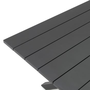 96922220 Vaskin Terrastafel 205x98cm Antraciet 7hr